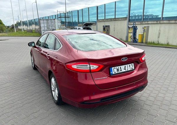 Ford Mondeo cena 64200 przebieg: 83170, rok produkcji 2017 z Gdańsk małe 121